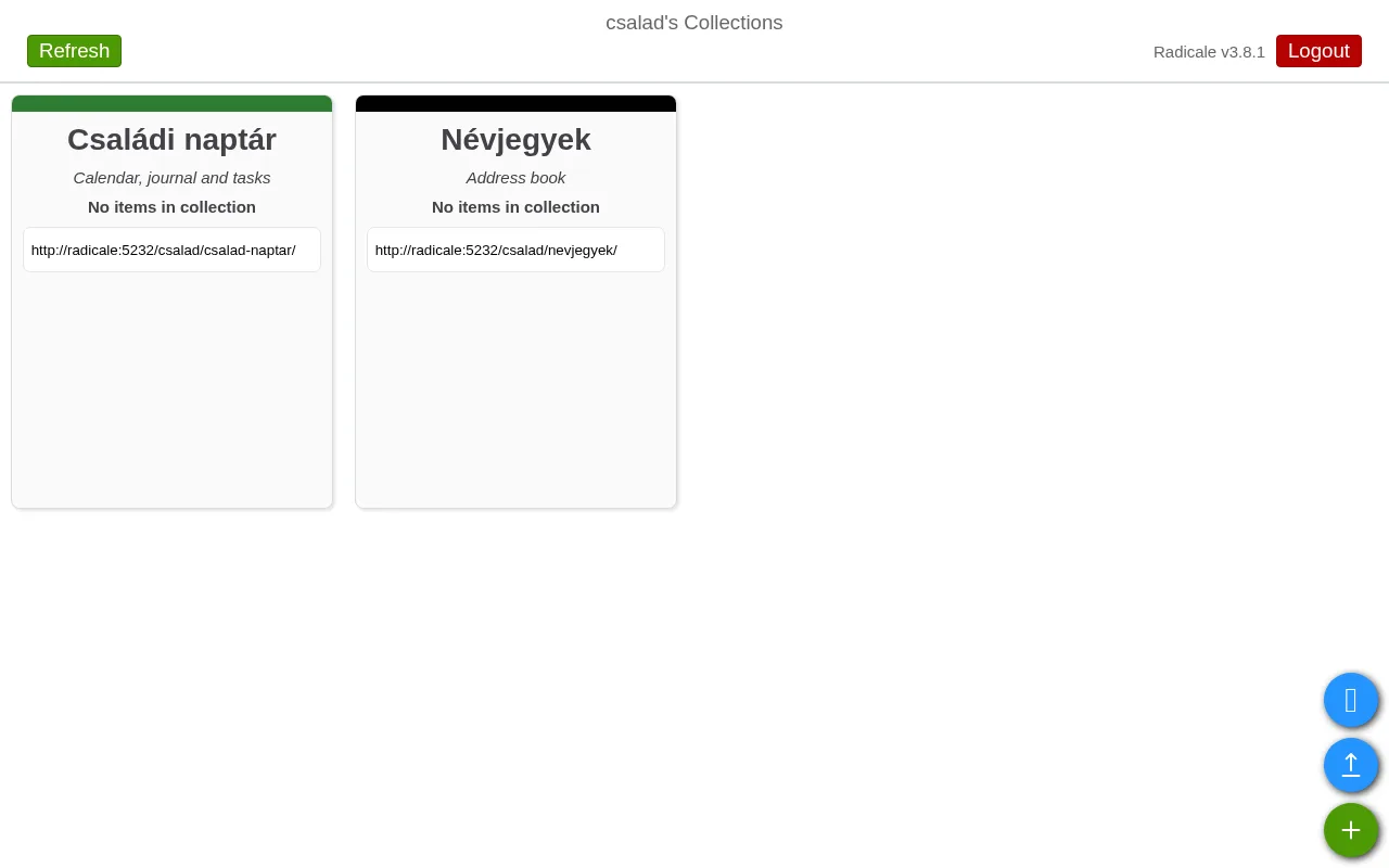 Radicale screenshot